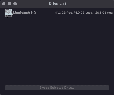 1-open-OmniDiskSweeper-to-clear-other-mac-storage
