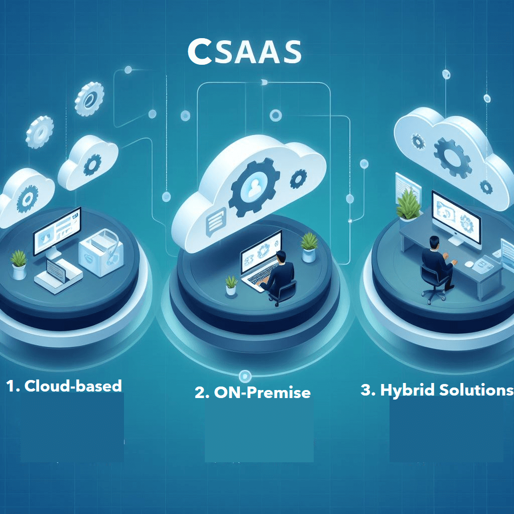 three CSaaS-Deployment-Models